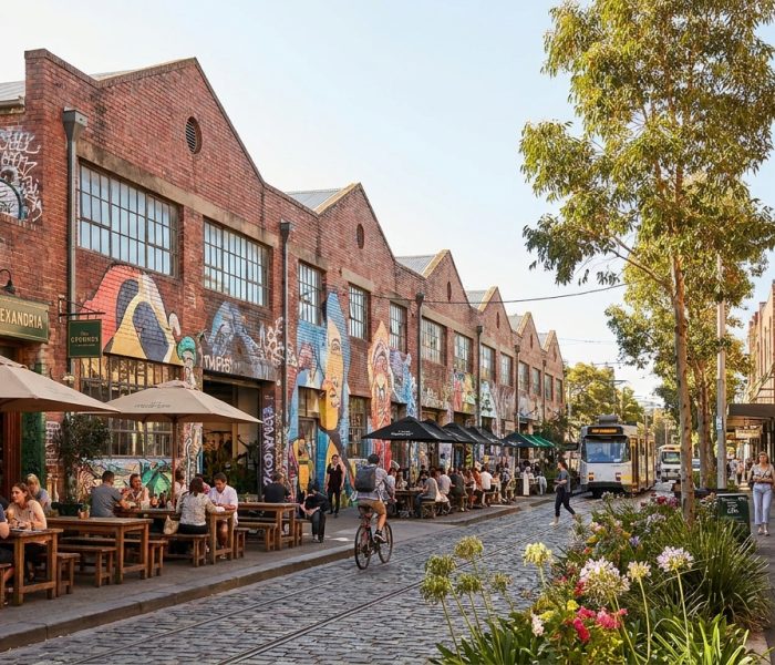Trendy streets of Alexandria, Sydney's creative inner-south precinct